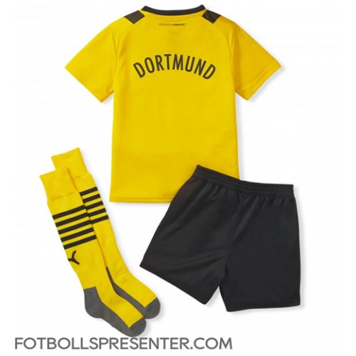 Borussia Dortmund Hemmatröja Barn 2022-23 Kortärmad (+ korta byxor)